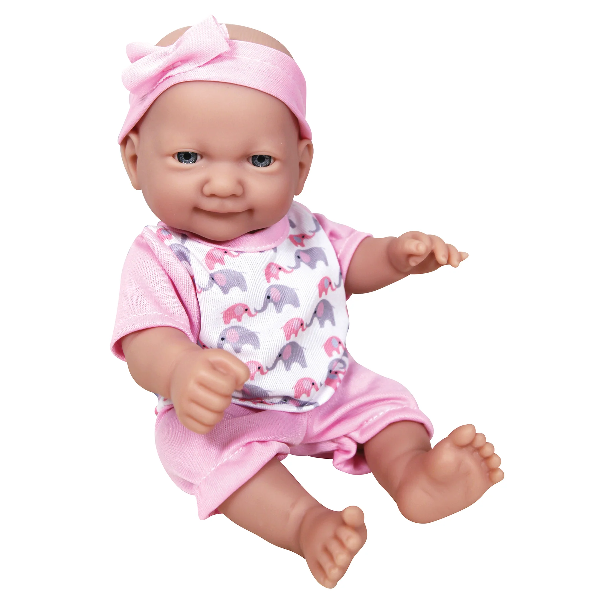 Lissi 10" Baby Doll and Umbrella Stroller Playset - Pink Animal Design - Image 5