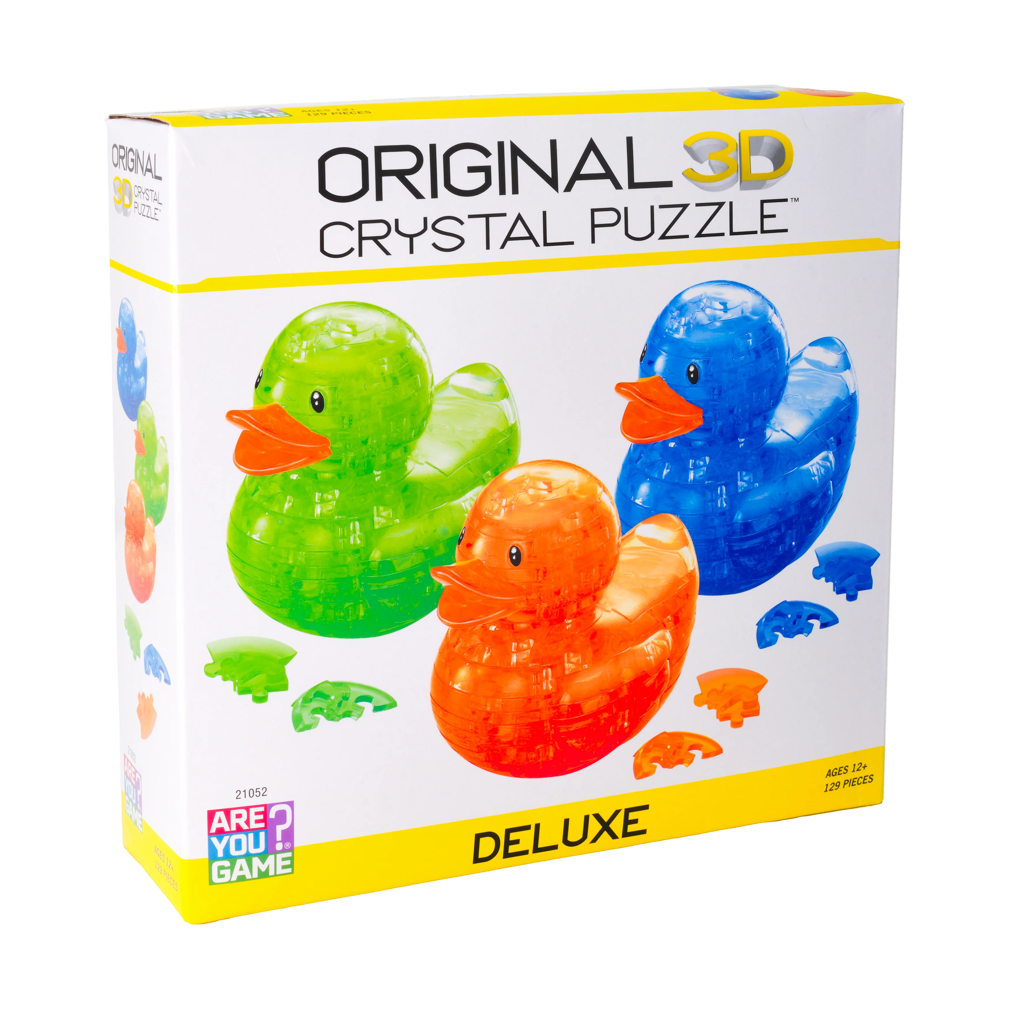 Neon Blast 3D Crystal Puzzle - Deluxe Rubber Ducks Trio - Image 2