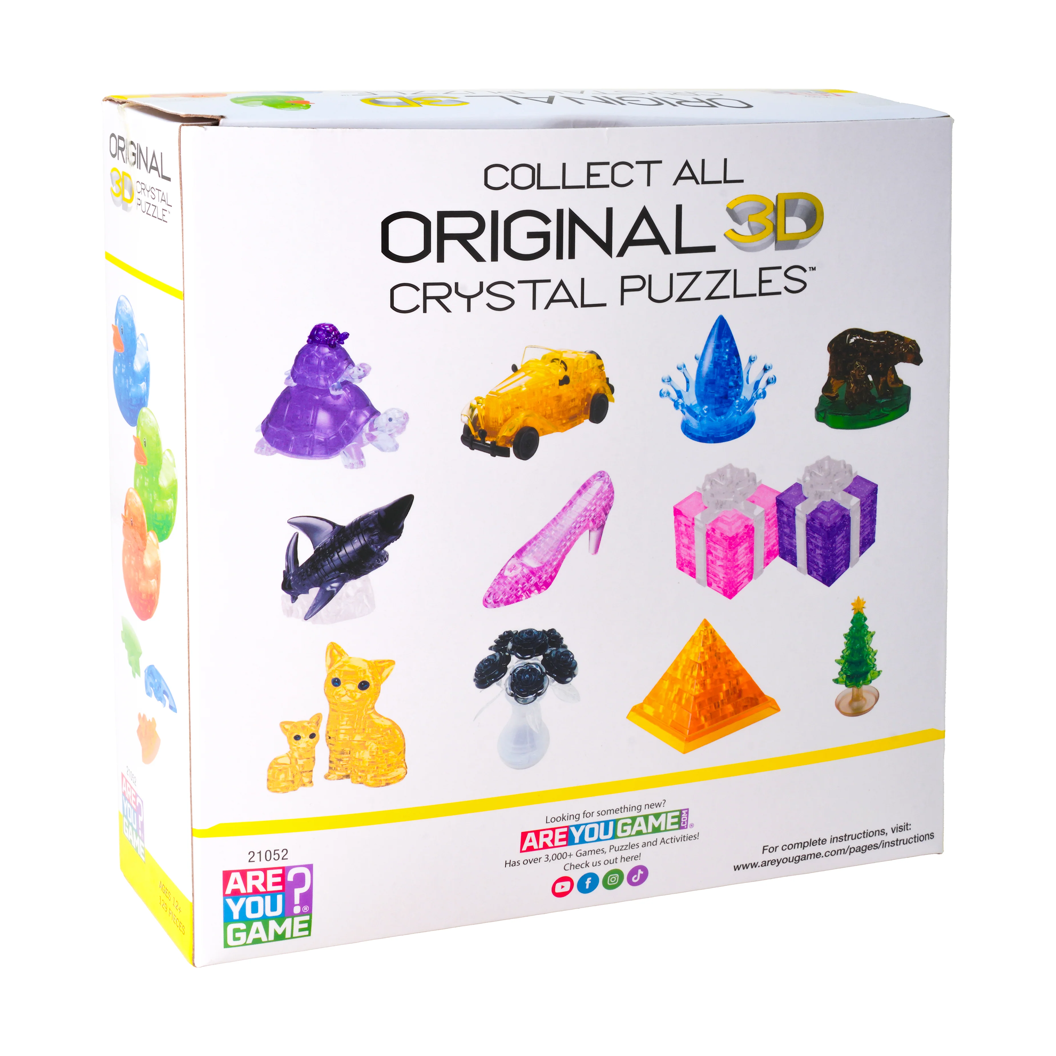 Neon Blast 3D Crystal Puzzle - Deluxe Rubber Ducks Trio - Image 3