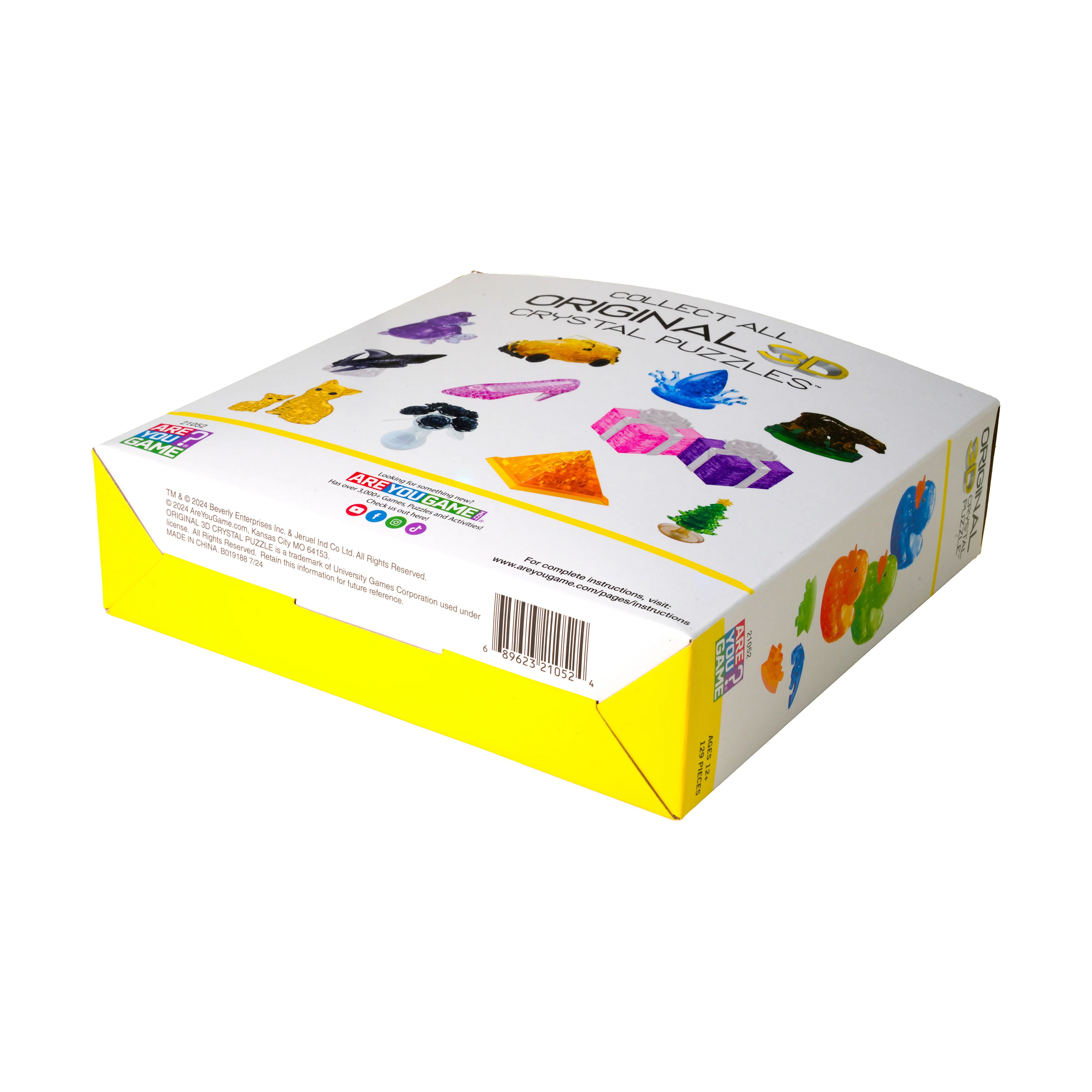 Neon Blast 3D Crystal Puzzle - Deluxe Rubber Ducks Trio - Image 4