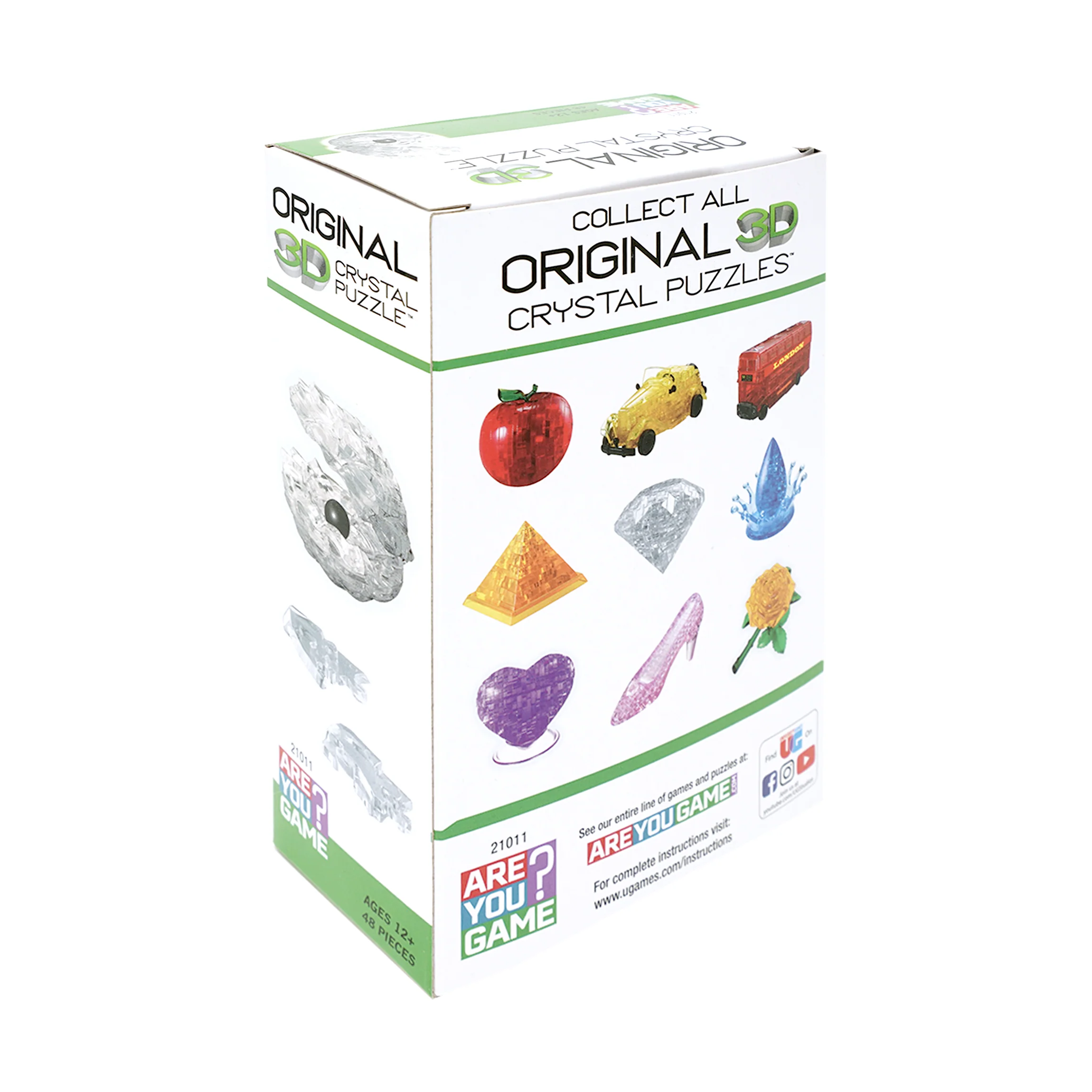 Pearlescent Wonder 3D Crystal Puzzle - Enigmatic Shell Design - Image 4