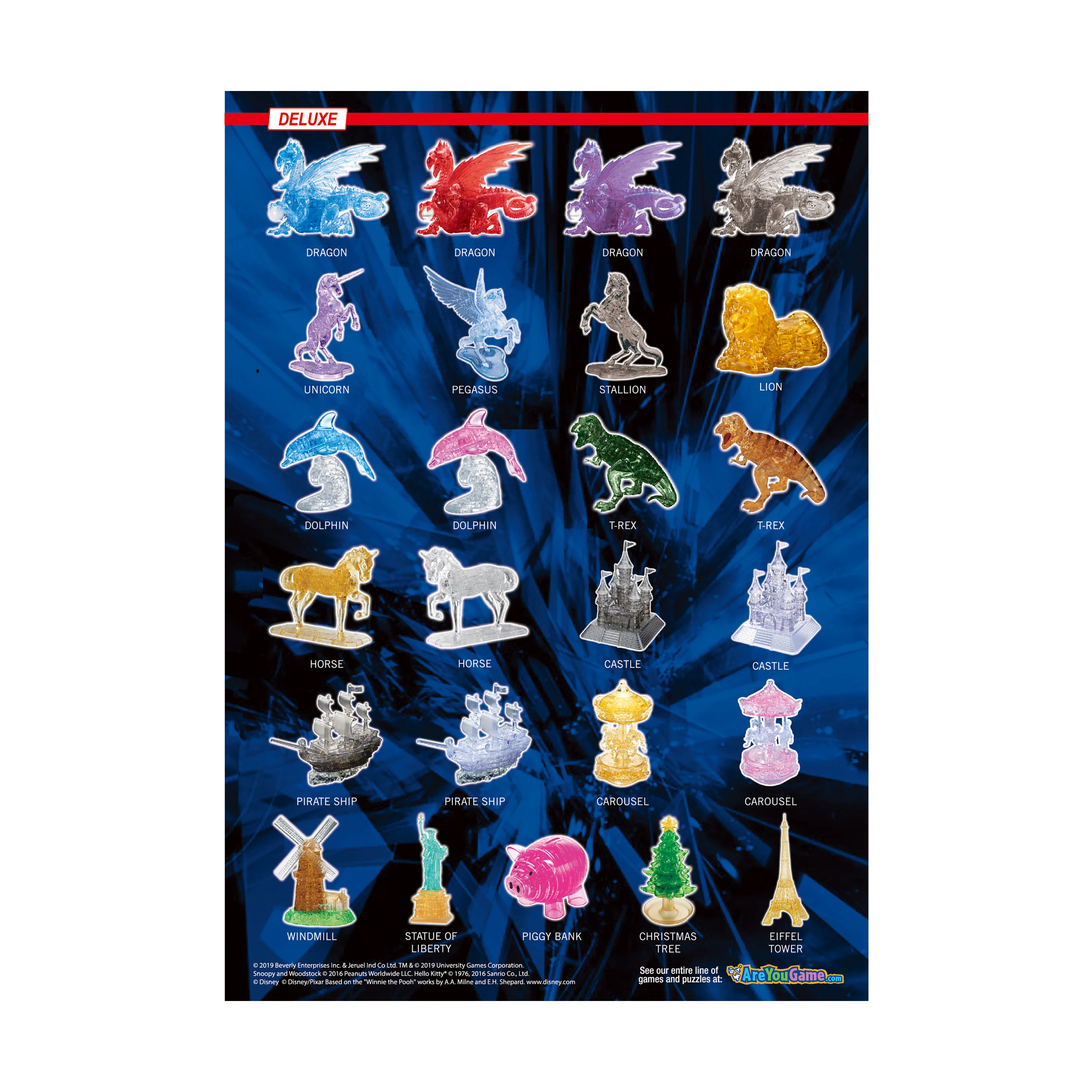 BePuzzled Pink Turtles 3D Crystal Puzzle - 37 Pieces - Image 5