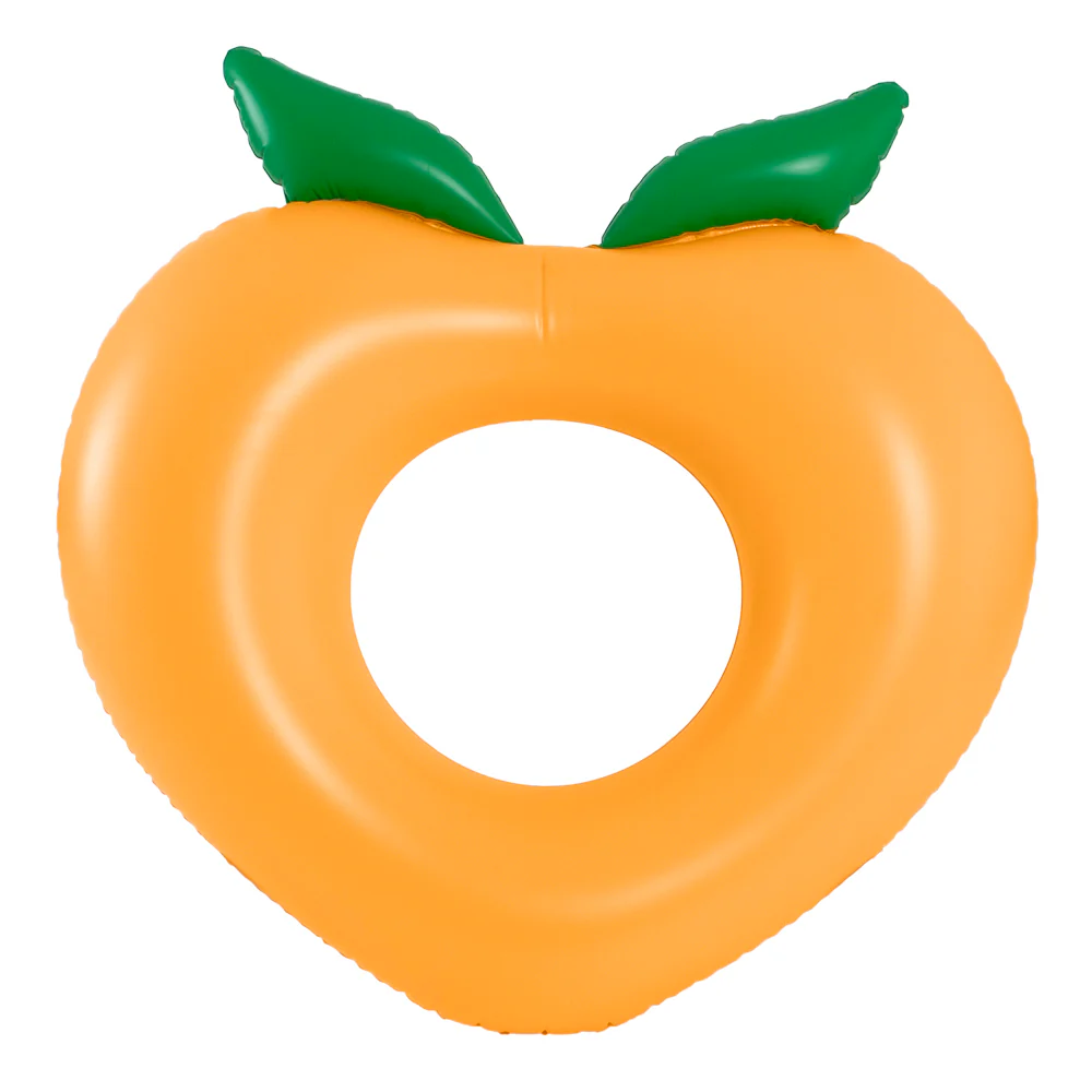 SplashParty Jumbo 40-Inch Peach-Shaped Pool Float