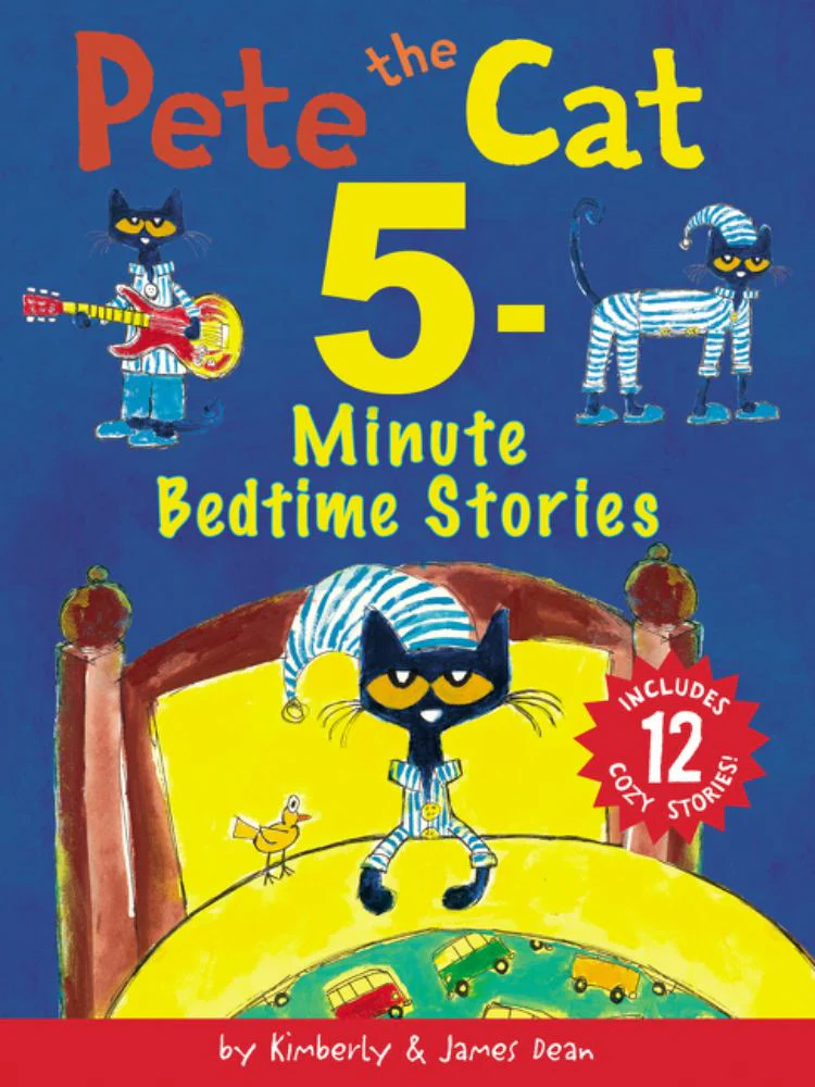 Pete the Cat 192-Page Hardcover Collection - 5-Minute Stories