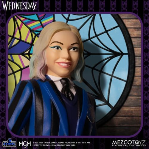 Mezco 5 Points Nevermore Academy Collectible Action Figures - Wednesday and Enid Set - Image 7