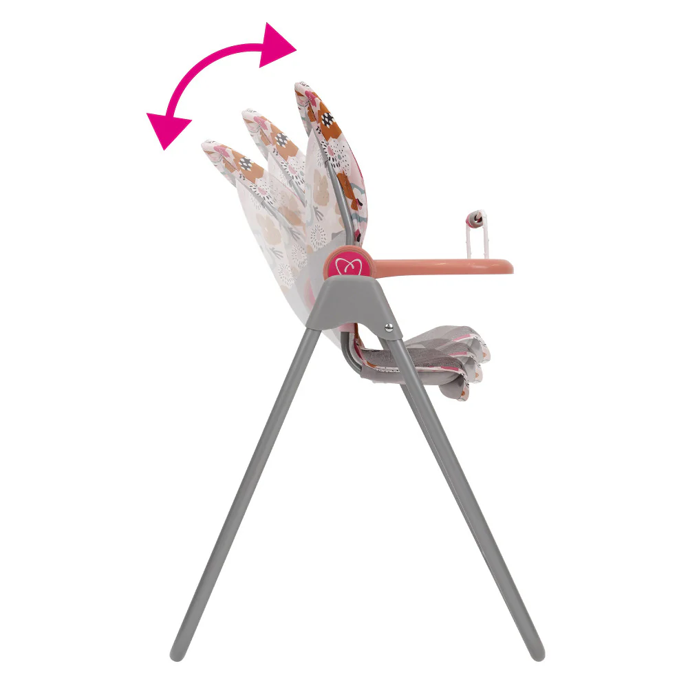509 Crew - Melange Flora Foodie Doll Highchair Set, Ages 3+ - Image 3
