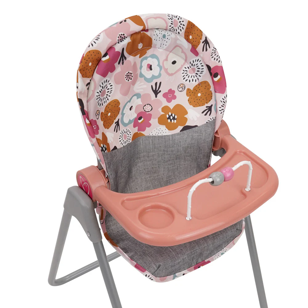 509 Crew - Melange Flora Foodie Doll Highchair Set, Ages 3+ - Image 4