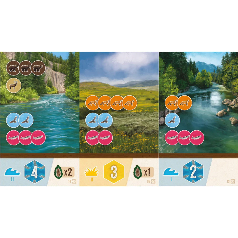 AEG: Cascadia: Rolling Rivers - Dynamic Dice Habitat Game - Image 5
