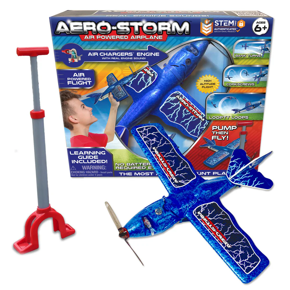 Aero-Storm: Acrobatic Air-Powered Plane for Spirited Sky Adventures - Image 2