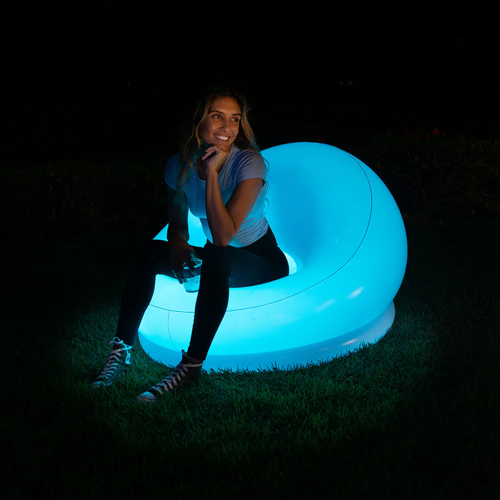 AirCandy Illuminated LED BloChair – Multi-Color Light Show - Image 2