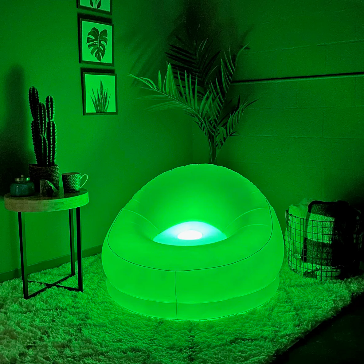 AirCandy Illuminated LED BloChair – Multi-Color Light Show - Image 4