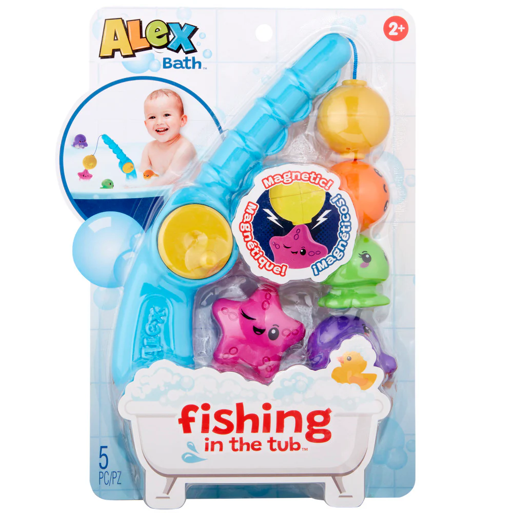 Alex: Splish-Splash Fishing Adventure - Tubtime Catch & Release Game, Ages 2+