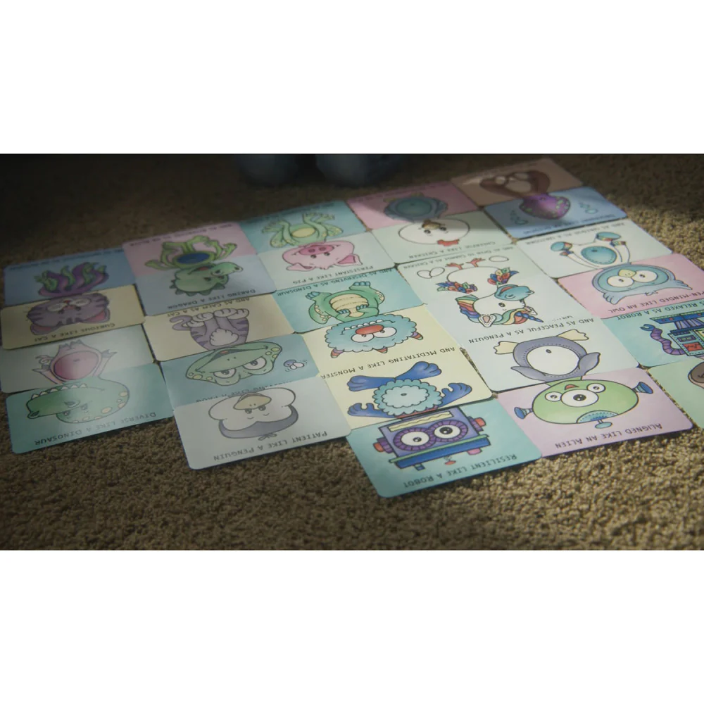 Ambassador Games Mindful Living - Mindfulness Friends Card Set for Kids Ages 4+ - Image 2