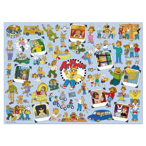 Arthur Character Collage Jigsaw Puzzle - 300 pc - Image 3