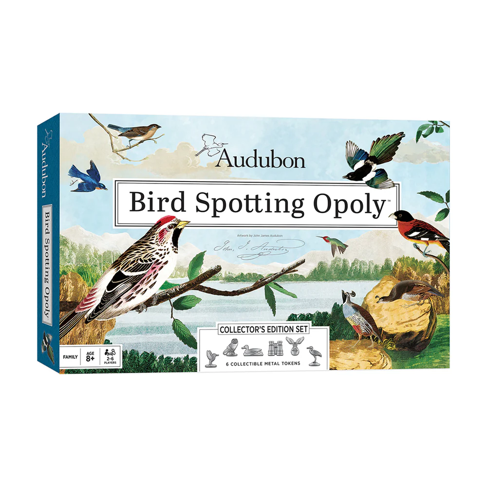 Audubon Bird Spotting Opoly Collector's Edition Board Game