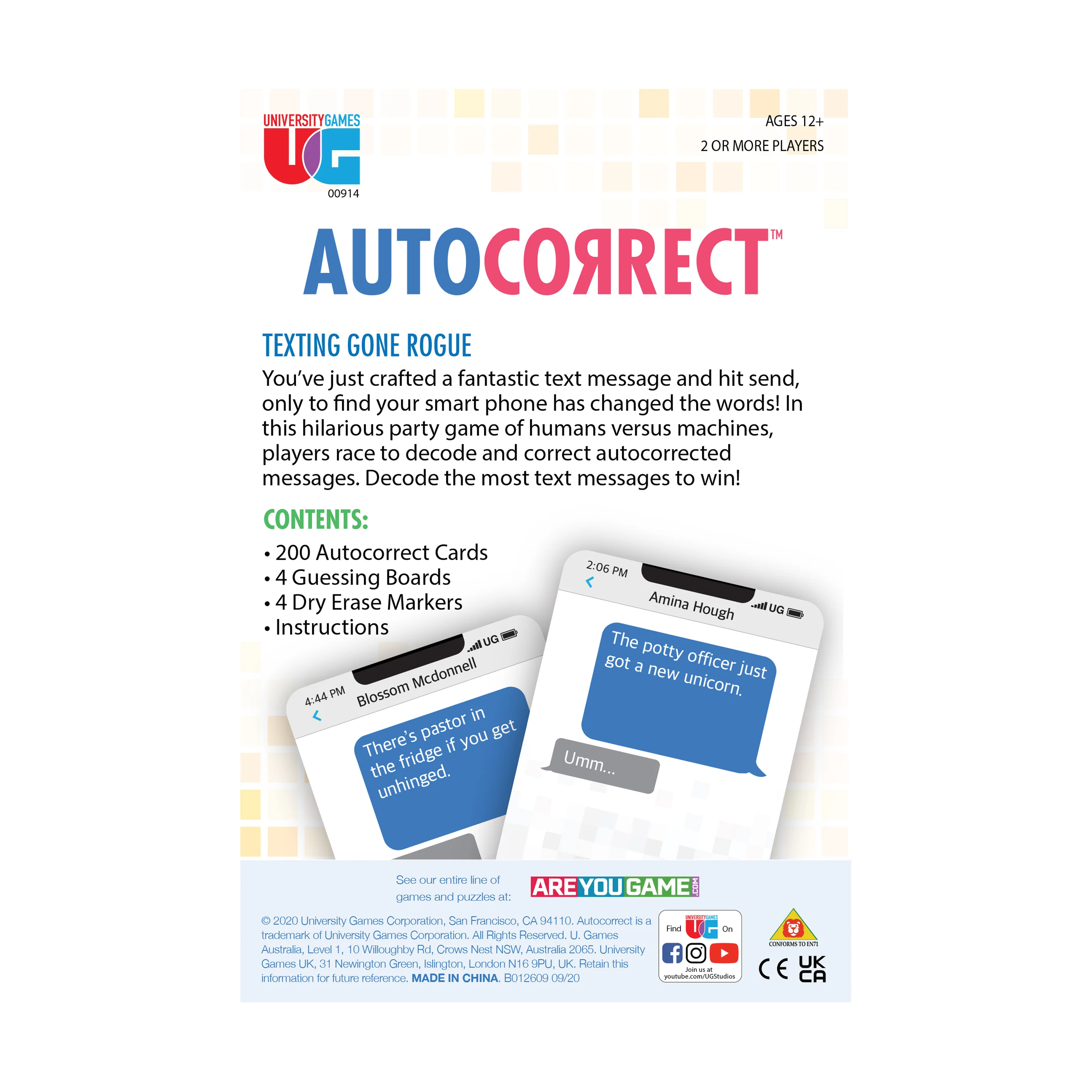 Autocorrect Fumble Party Board Game - Image 3