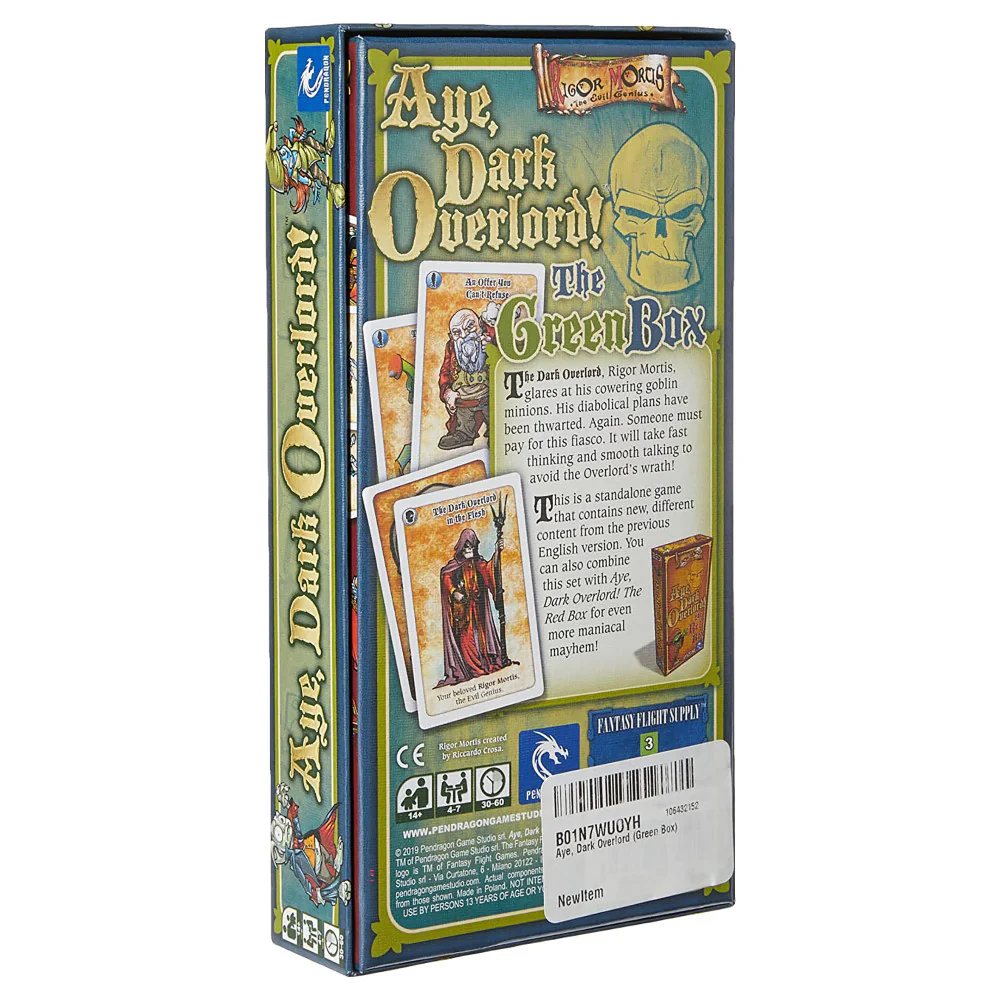 Aye, Dark Overlord! The Green Box Standalone Card Game - Image 2