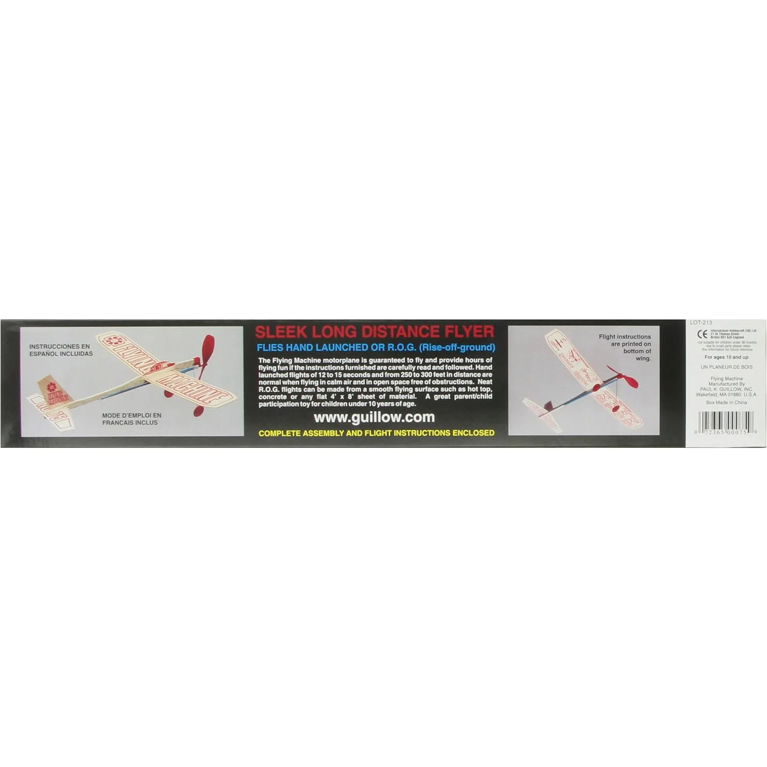STEM Balsa Wood Flying Machine Kit With 17-Inch Wingspan - Image 3
