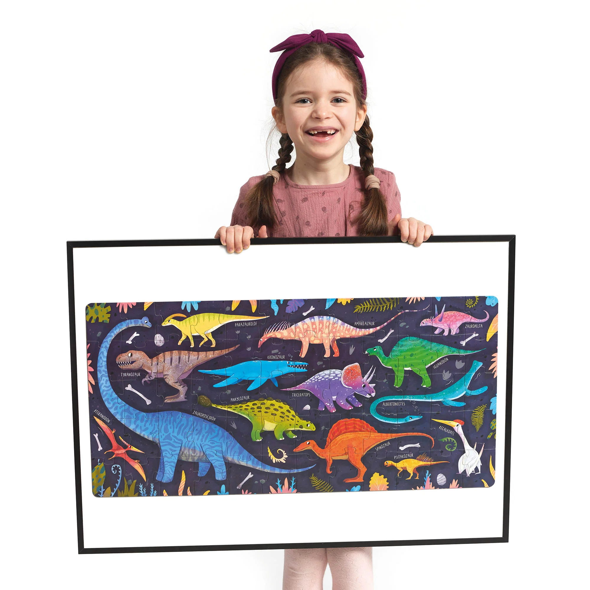 Banana Panda I Love Dinosaurs Puzzle - 60 pc - Image 5