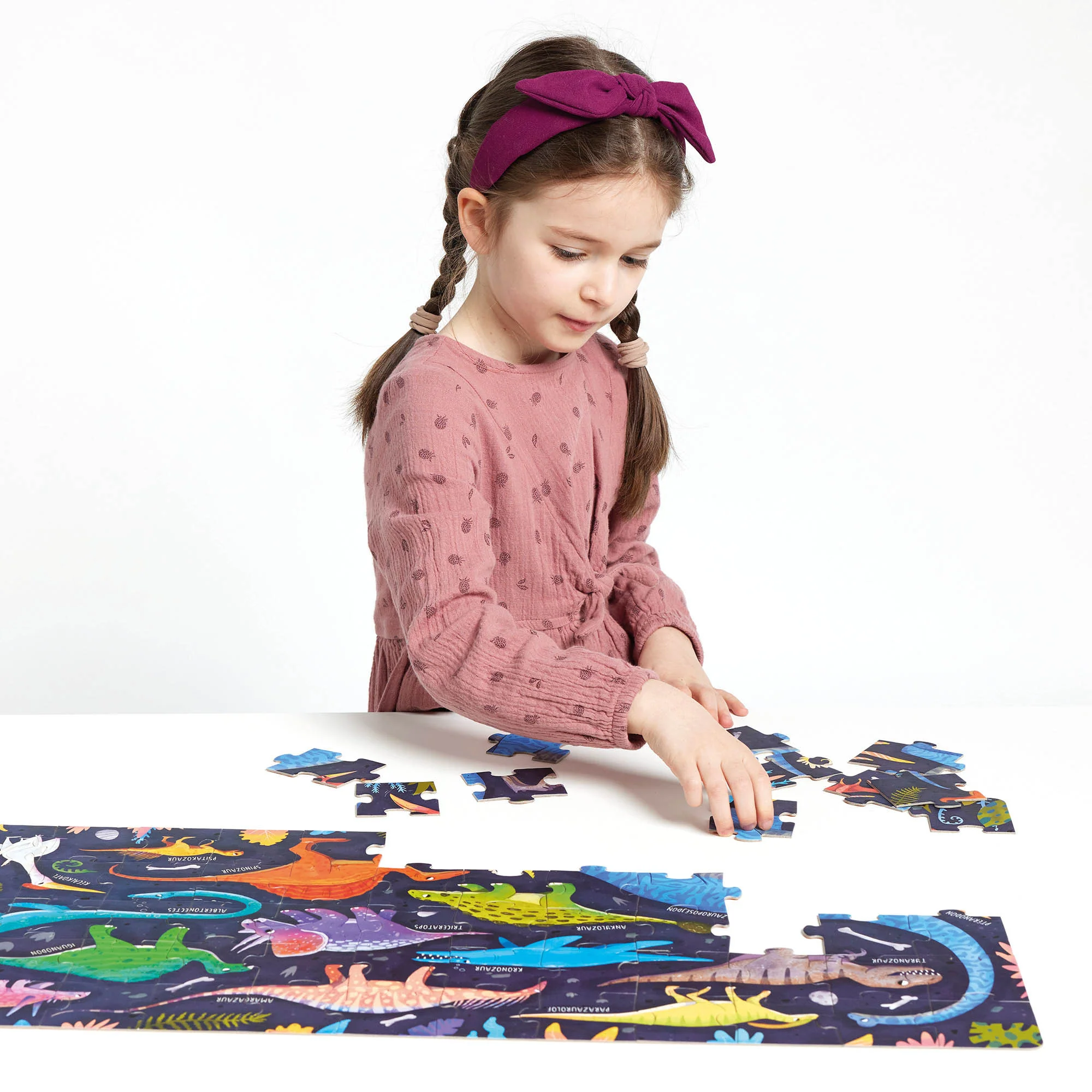 Banana Panda I Love Dinosaurs Puzzle - 60 pc - Image 6