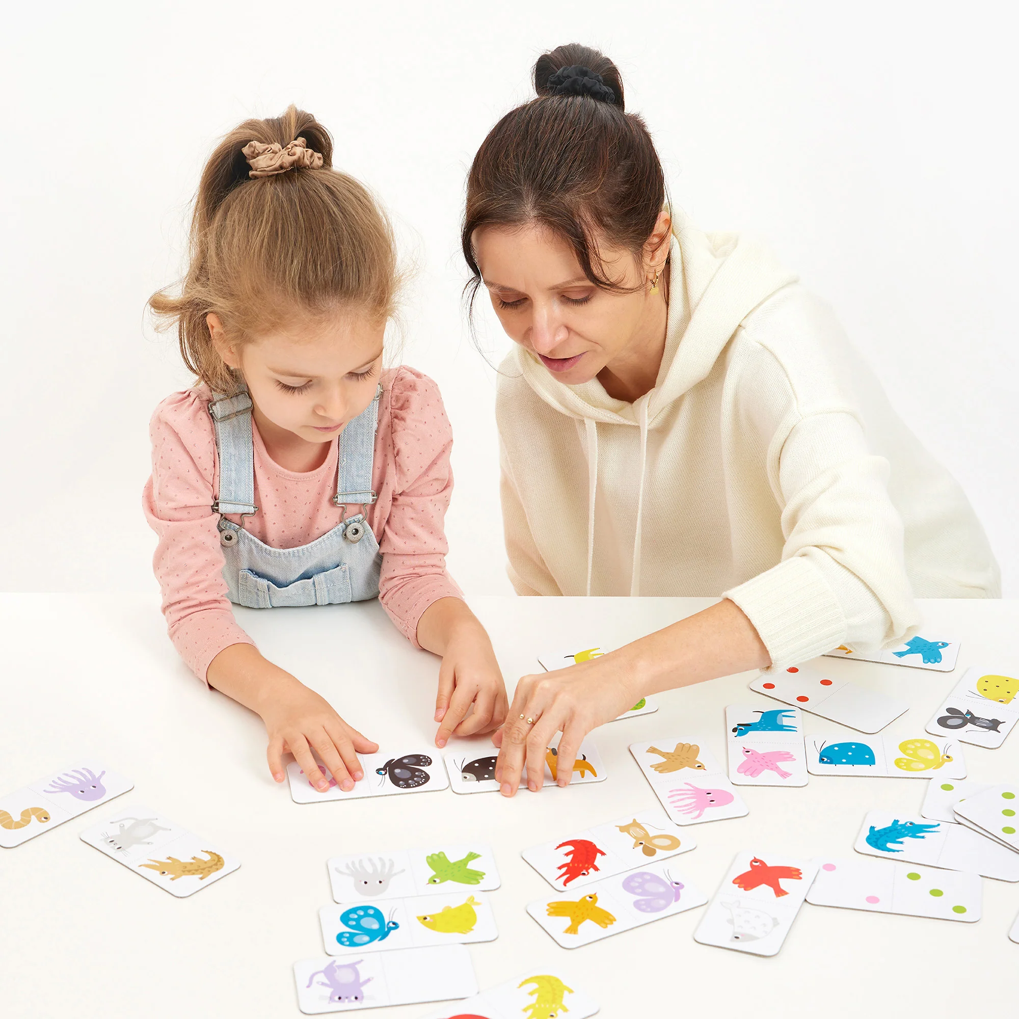 Banana Panda Let's Play Color Dominoes - Vibrant Animal Edition - Age 2+ - Image 3