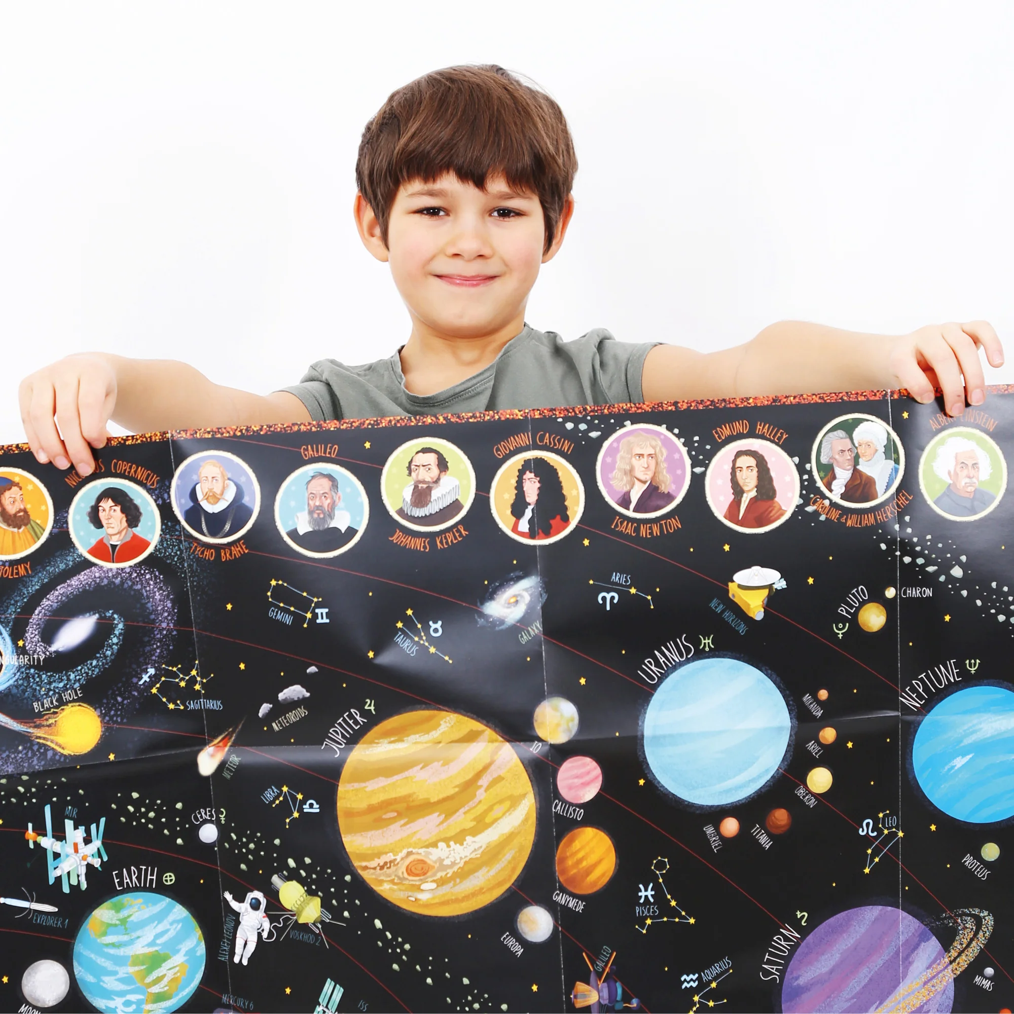 Banana Panda Suuuper Size Solar System Floor Puzzle - 300 pc - Image 7