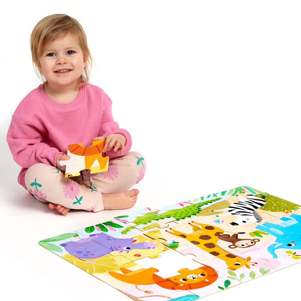 Banana Panda Wild Jumbo Floor Puzzle - 24 pc - Image 3