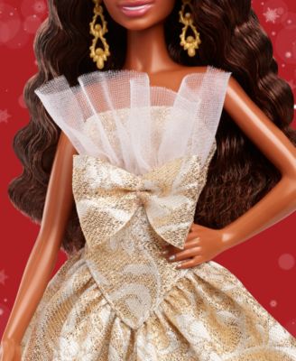 Barbie 2025 Holiday Fashion Doll - Curly Side-Part - Image 2