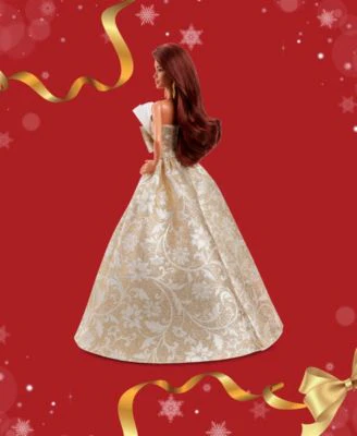 Barbie 2025 Holiday Fashion Doll - Dark Brown Hair - Image 6