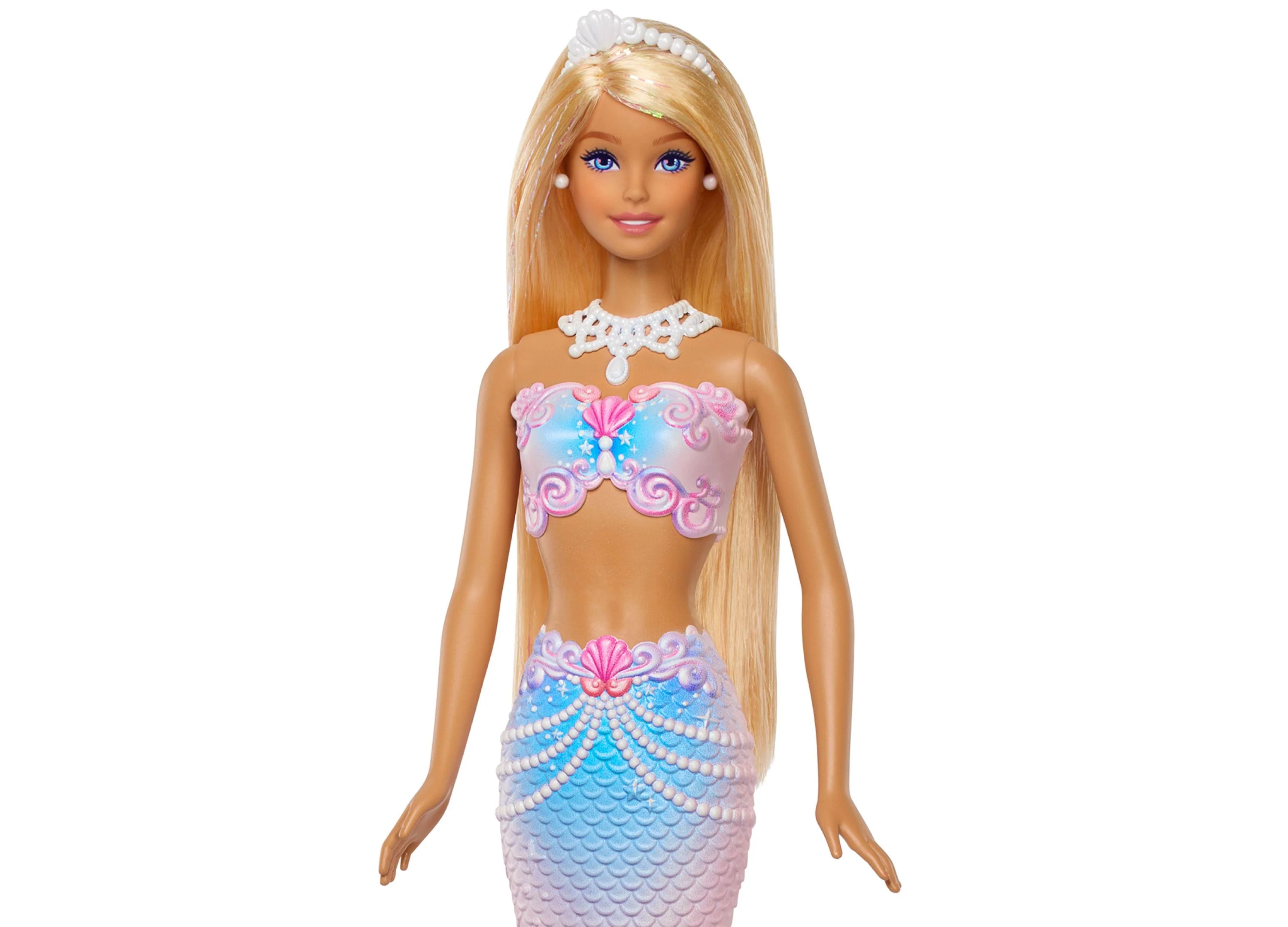 Barbie Bubble Sparkle Mermaid Doll with Bubble-Making Feature - Image 3
