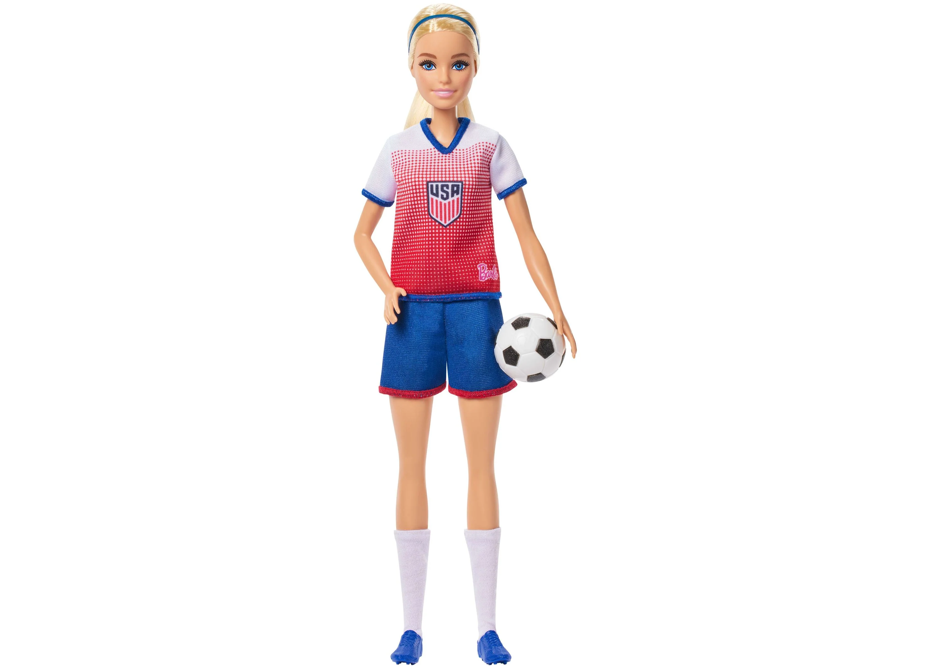 Barbie Careers USSF Soccer Doll With Uniform And Ball - Image 2