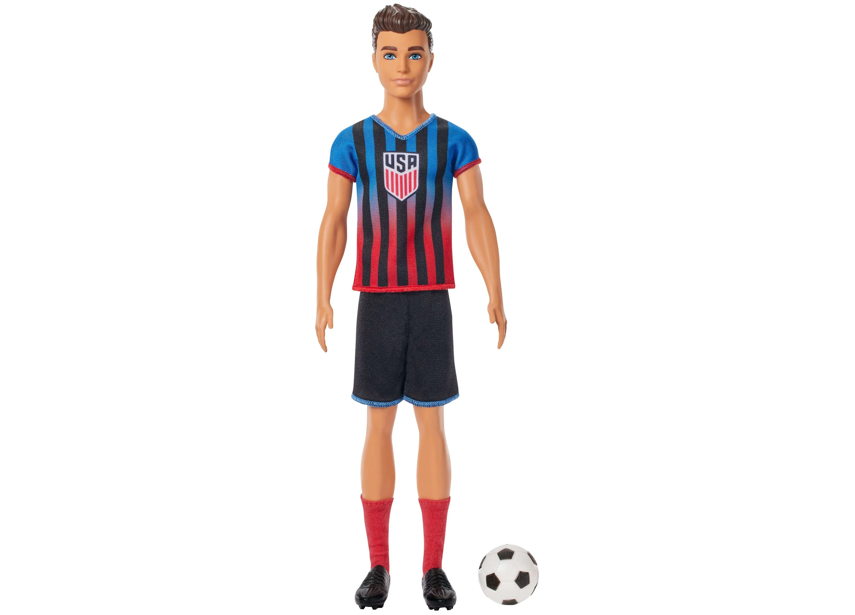 Barbie Careers USSF Soccer Ken Doll With Removable Outfit & Soccer Ball