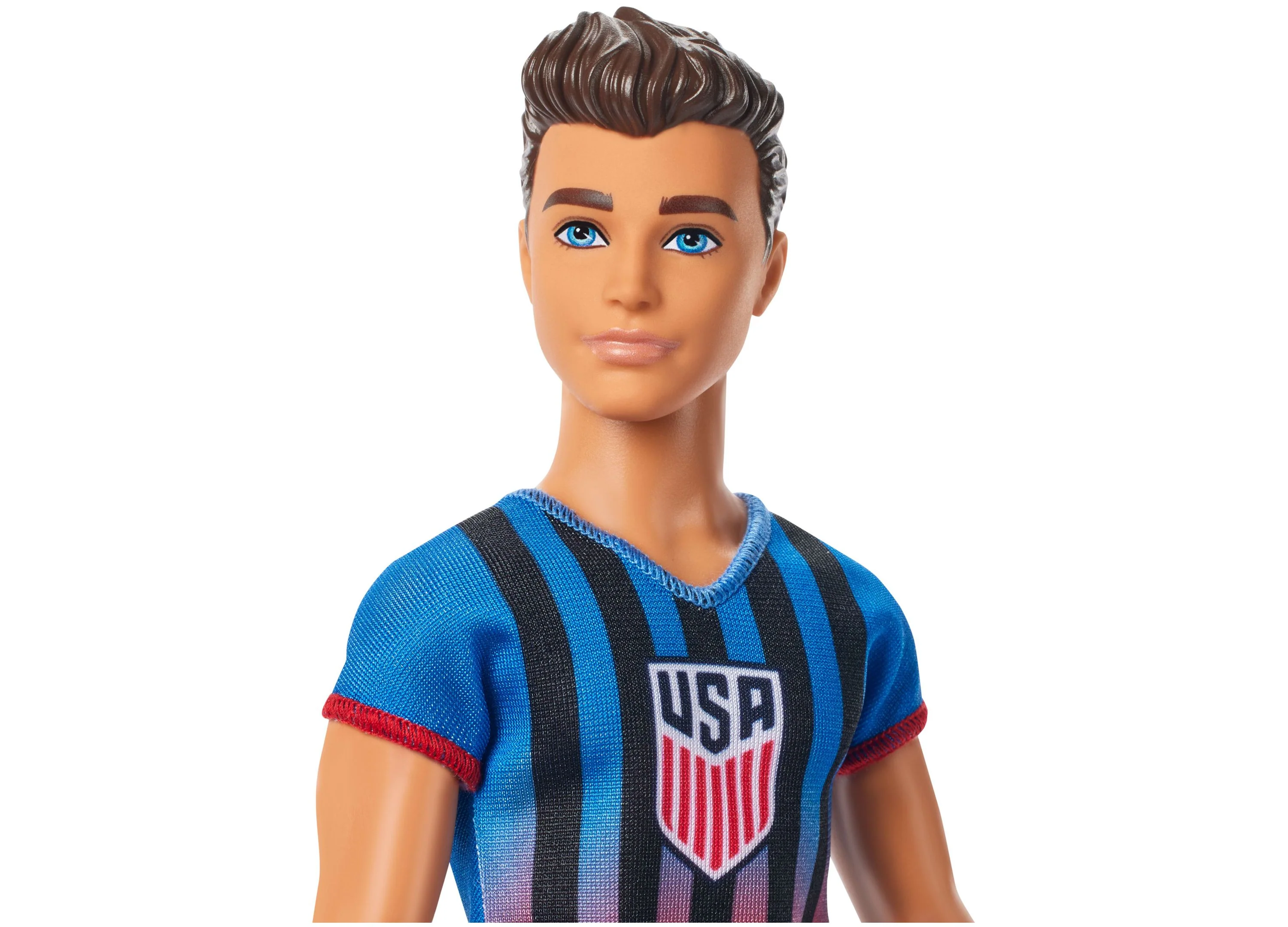 Barbie Careers USSF Soccer Ken Doll With Removable Outfit & Soccer Ball - Image 4