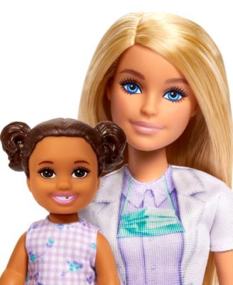 Barbie Dentist Playset with Blonde Doll, Kid Patient, and Dental Accessories - Image 3