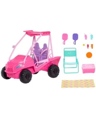 Barbie Mysteries: Beach Detectives Ultimate Beach Buggy Vehicle Playset with 10 Plus Accessories - Image 3