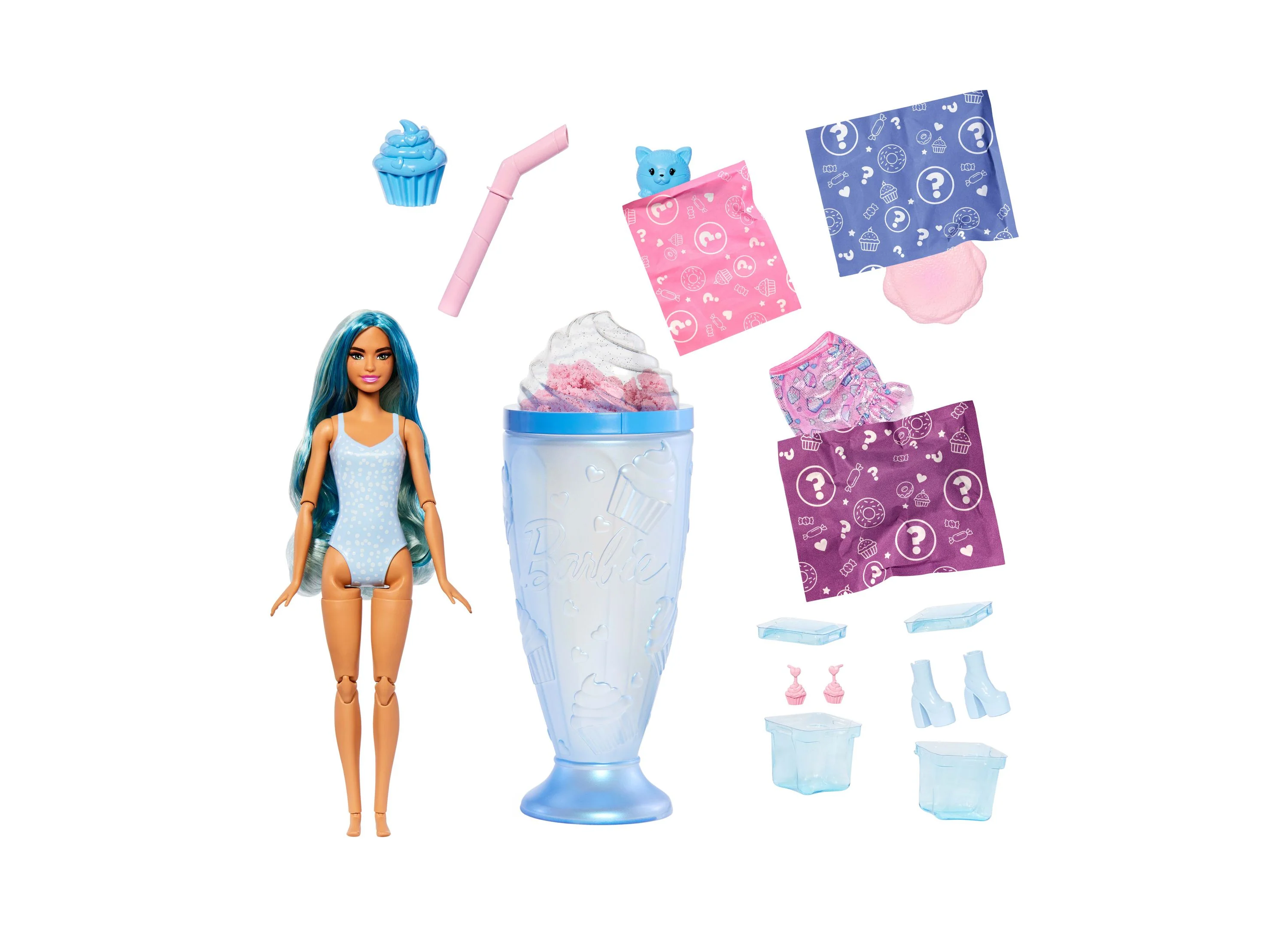 Barbie Pop Reveal Sweet Treat Series Doll and Accessories Set - Image 3