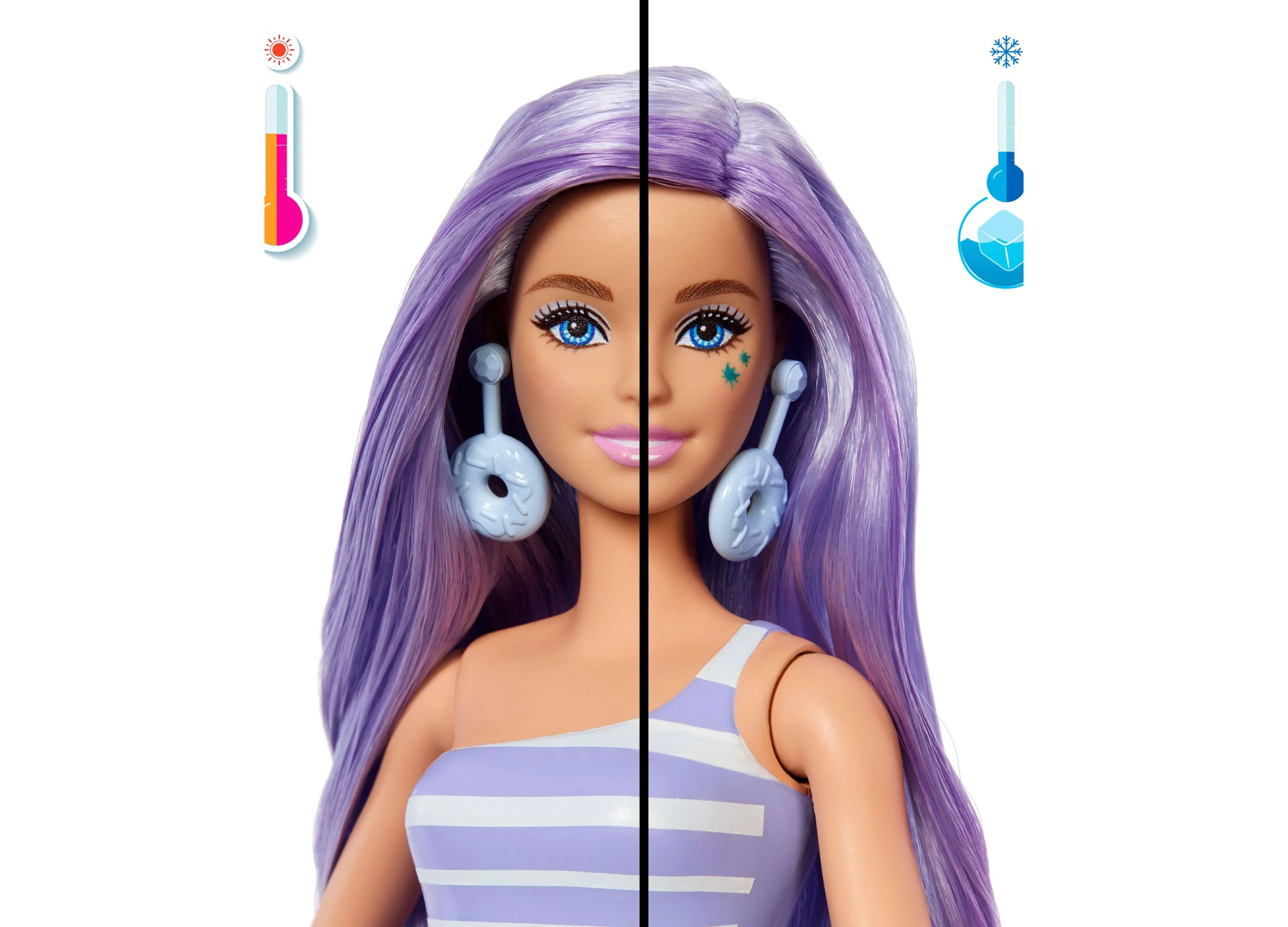 Barbie Pop Reveal Treat Series - Sweet Swirl Adventure Doll - Image 5
