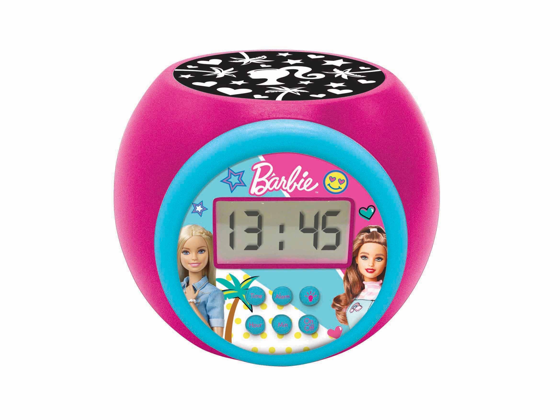 Barbie Projector Alarm Clock with Timer - Multicolor LCD - Image 4