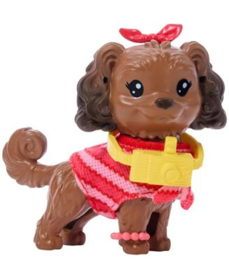 Barbie Twinning Looks Fashion Doll with Pet Dog - Blonde Hair - Image 4
