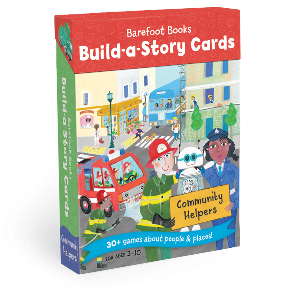 Barefoot Books 36-Piece Build-a-Story Cards: Community Helpers Set - Image 2