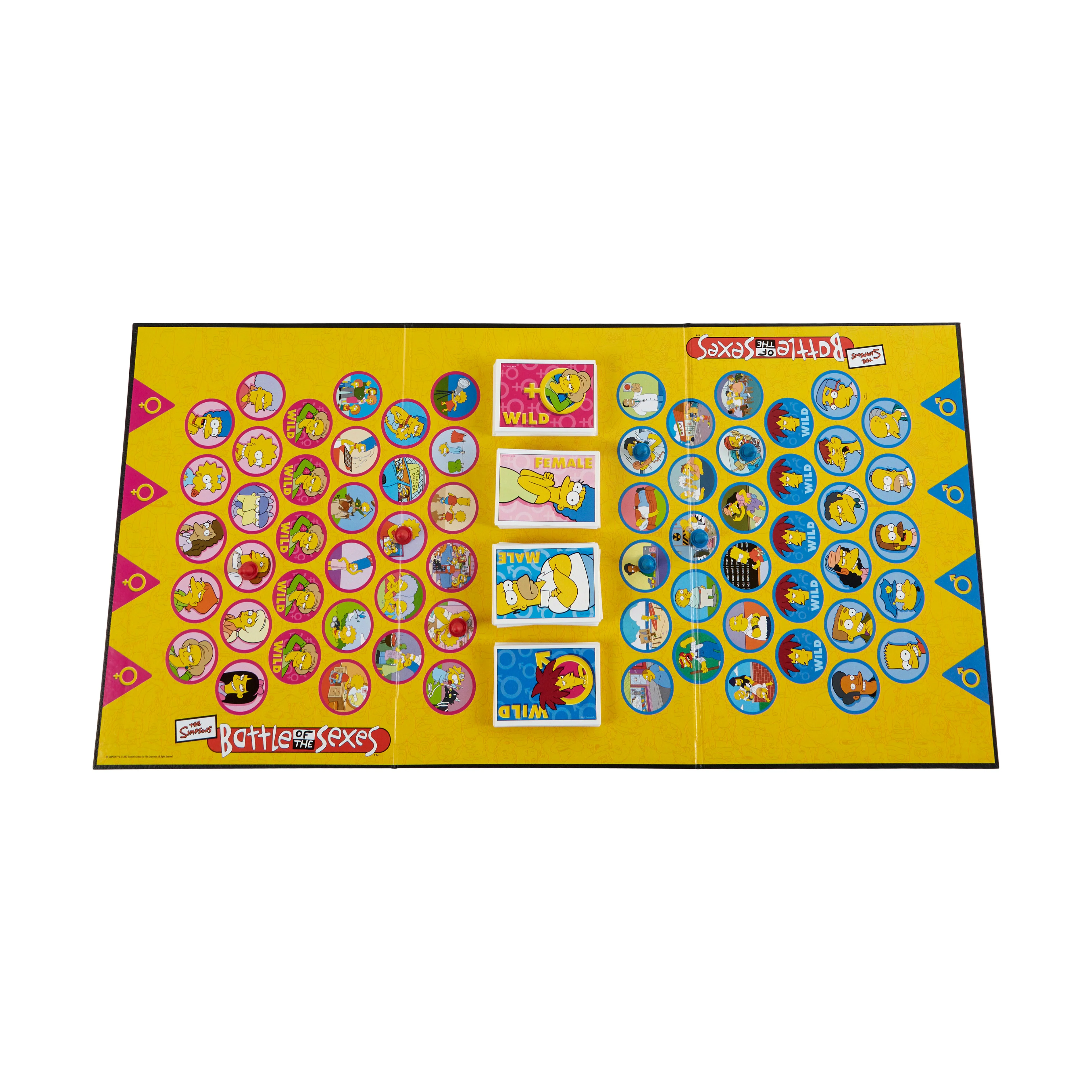 The Simpsons Battle of the Sexes Board Game - Image 4