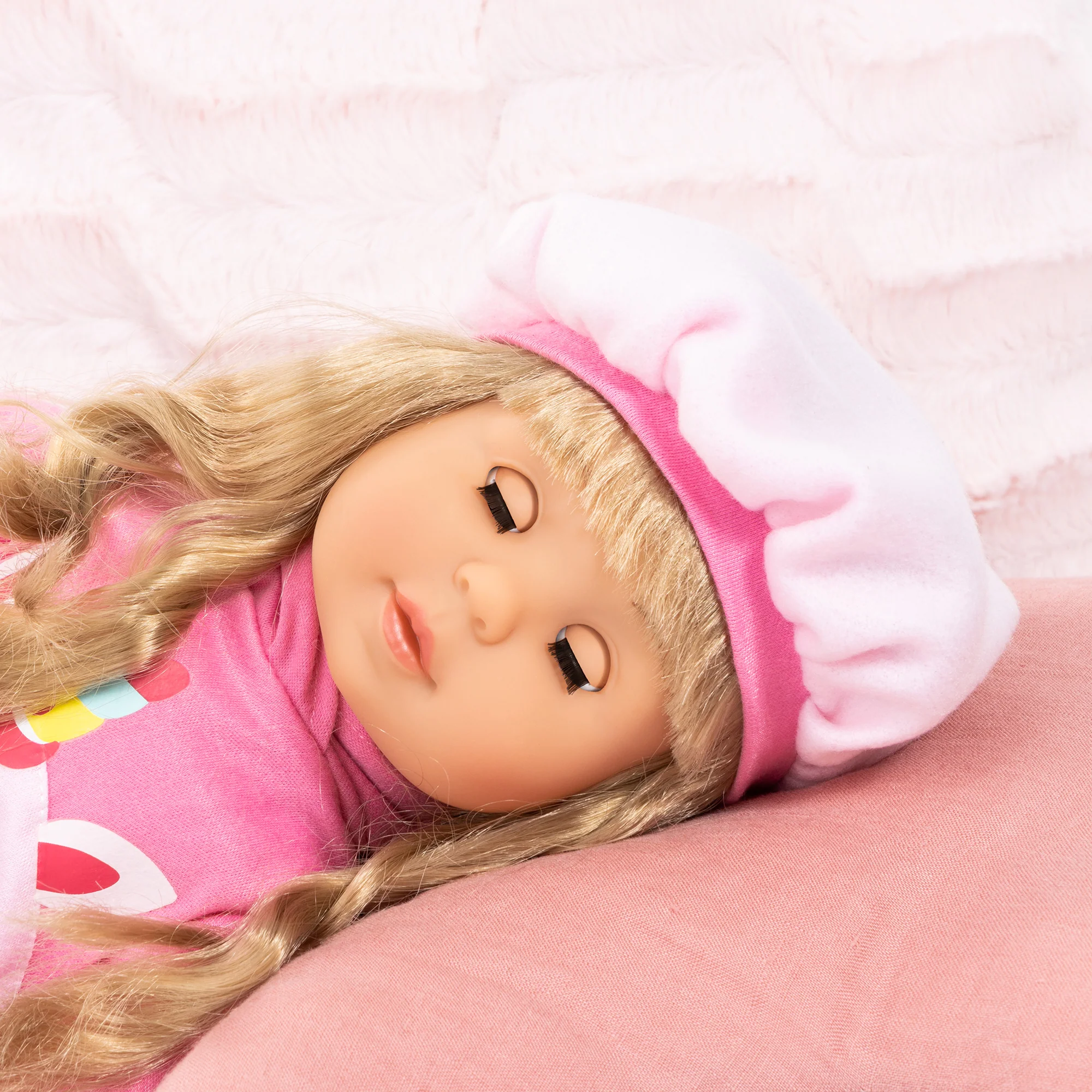 Bayer Design 18-Inch Charlene Interactive Doll - Blonde Curls - Image 5