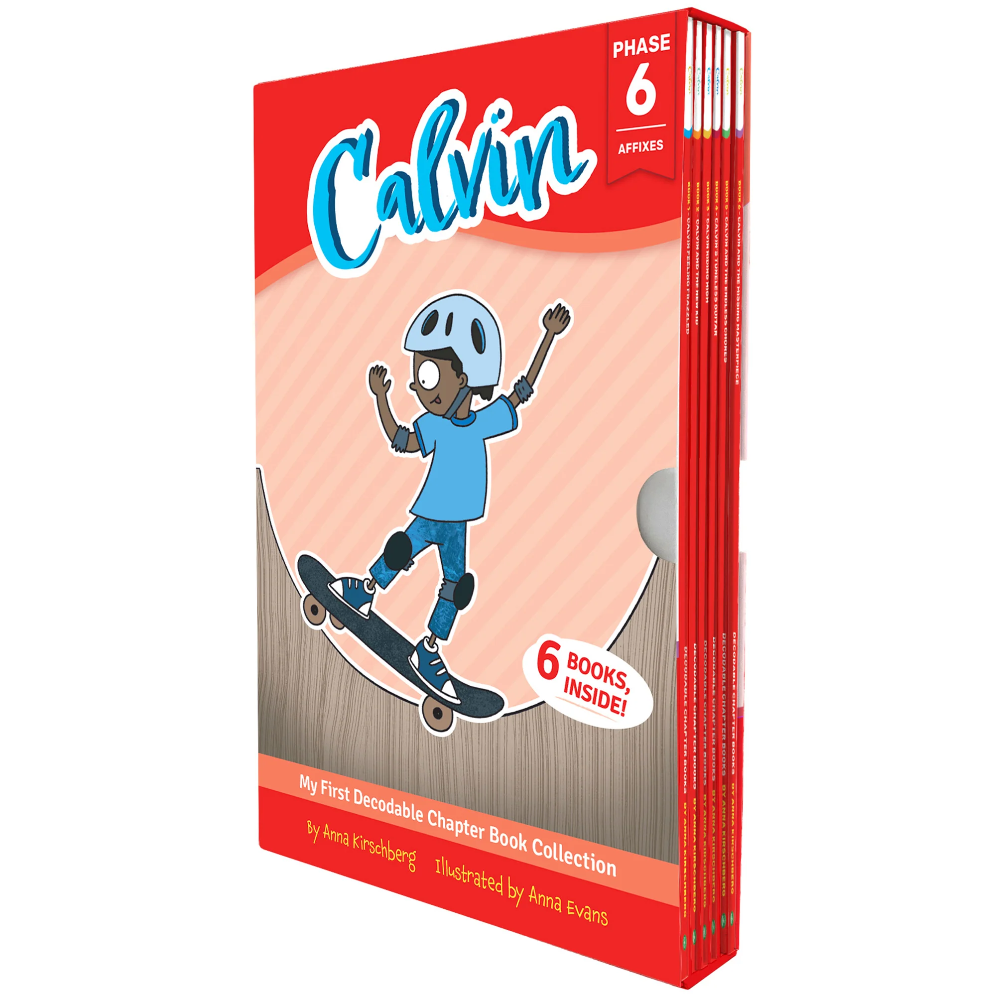 Calvin Decodable Chapter Book Set - 6 Illustrated Books - Image 2