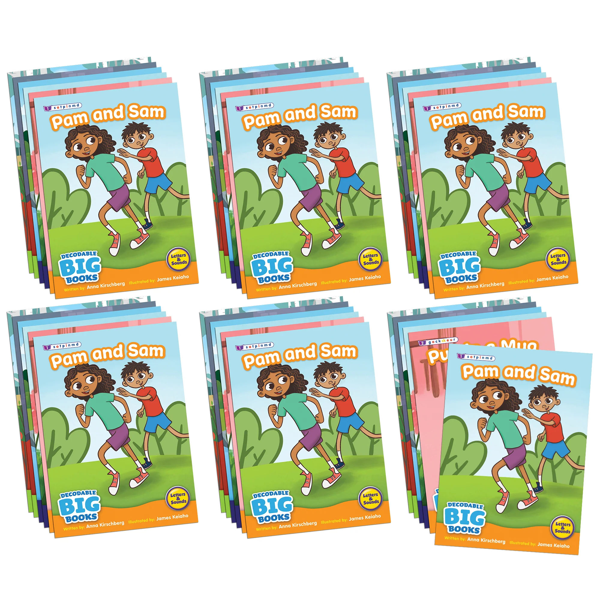 Beanstalk Books 6-Piece Decodable Big Books Fiction Set - Image 2
