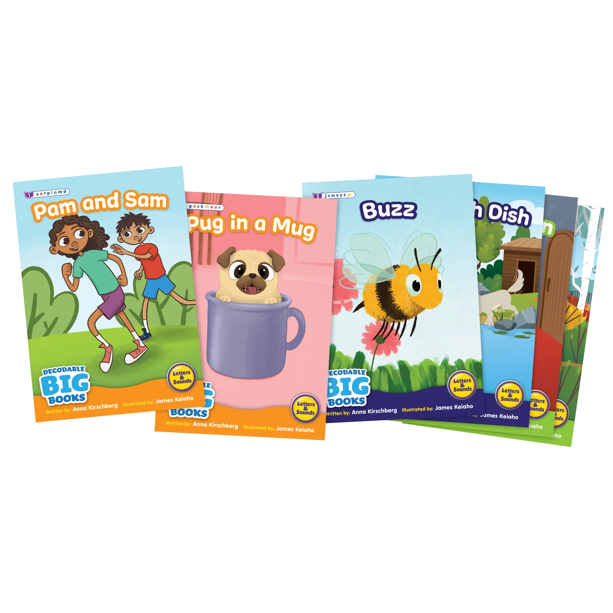 Beanstalk Books 6-Piece Decodable Big Books Fiction Set - Image 4