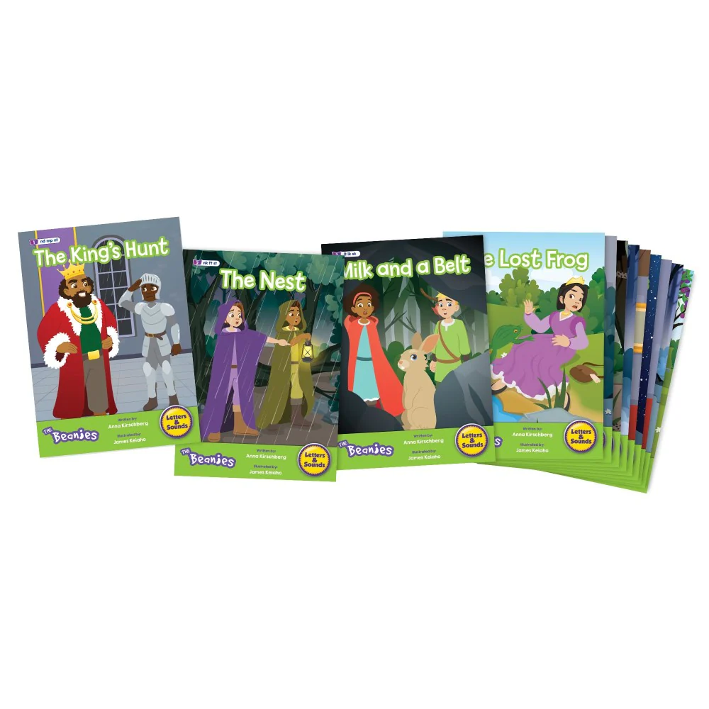 Beanstalk Books: The Beanies Hi-Lo Diversity Decodables 12-Book Set - Phase 4 - Image 3