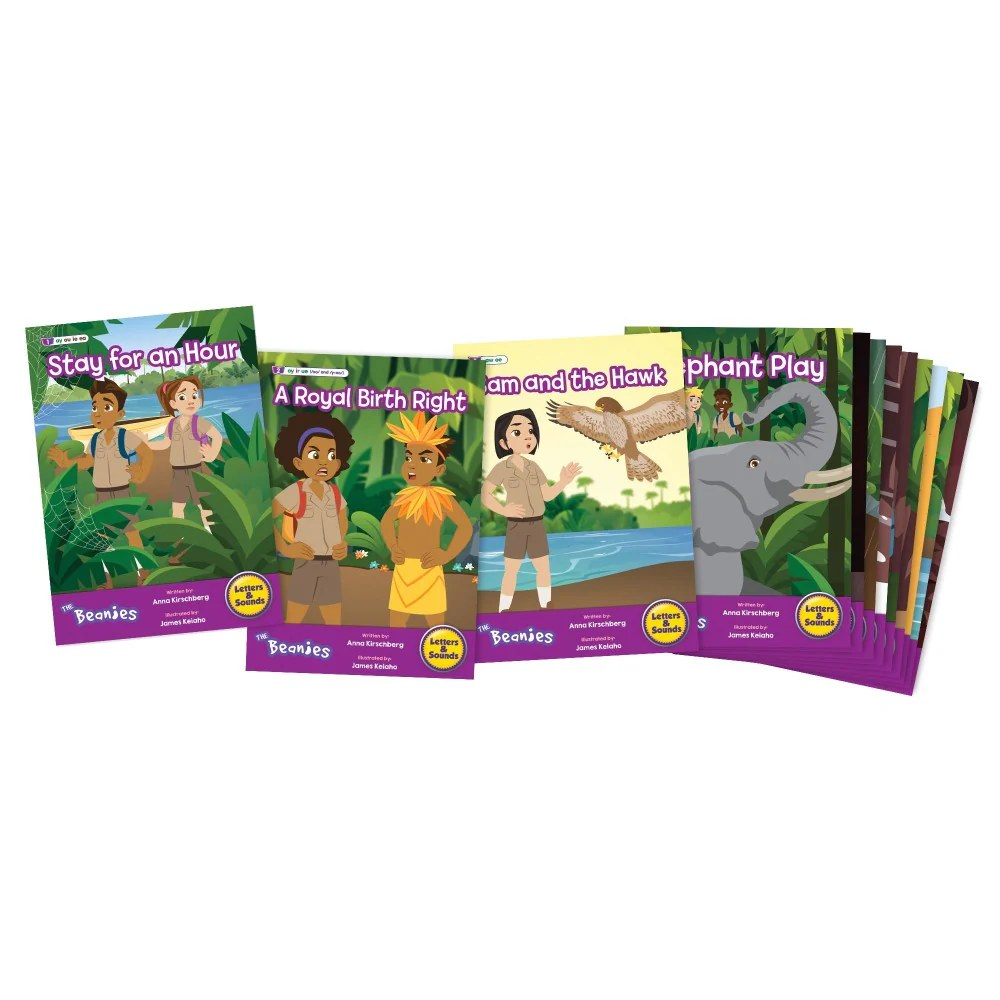 Beanstalk Books: The Beanies Hi-Lo Diversity Decodables - 20 Book Set, Phase 5 - Image 3