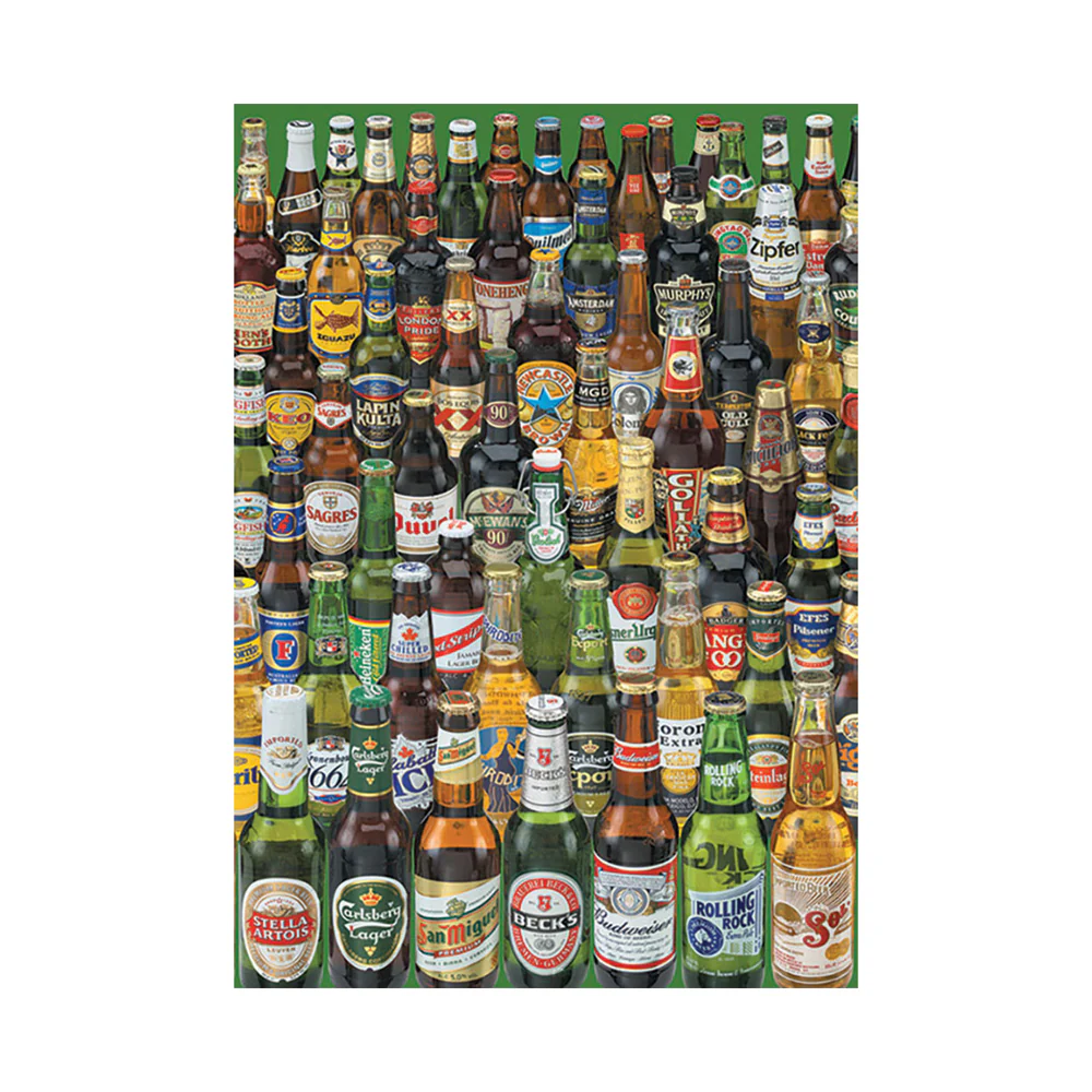 Educa Beers Themed Jigsaw Puzzle - 1000 pc - Image 2