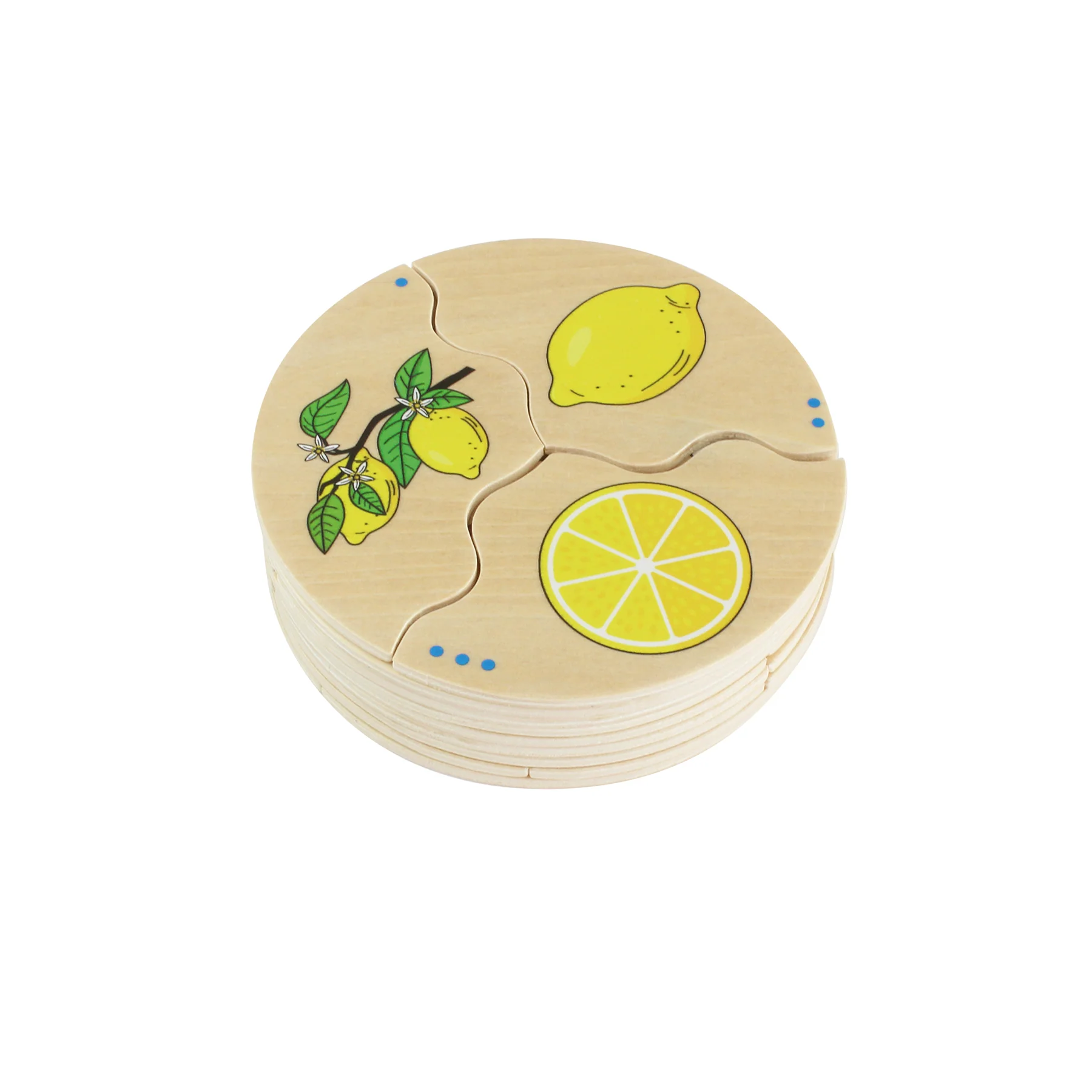 Beleduc Nawito 30-Piece Fruits Development Wooden Puzzle - Image 4