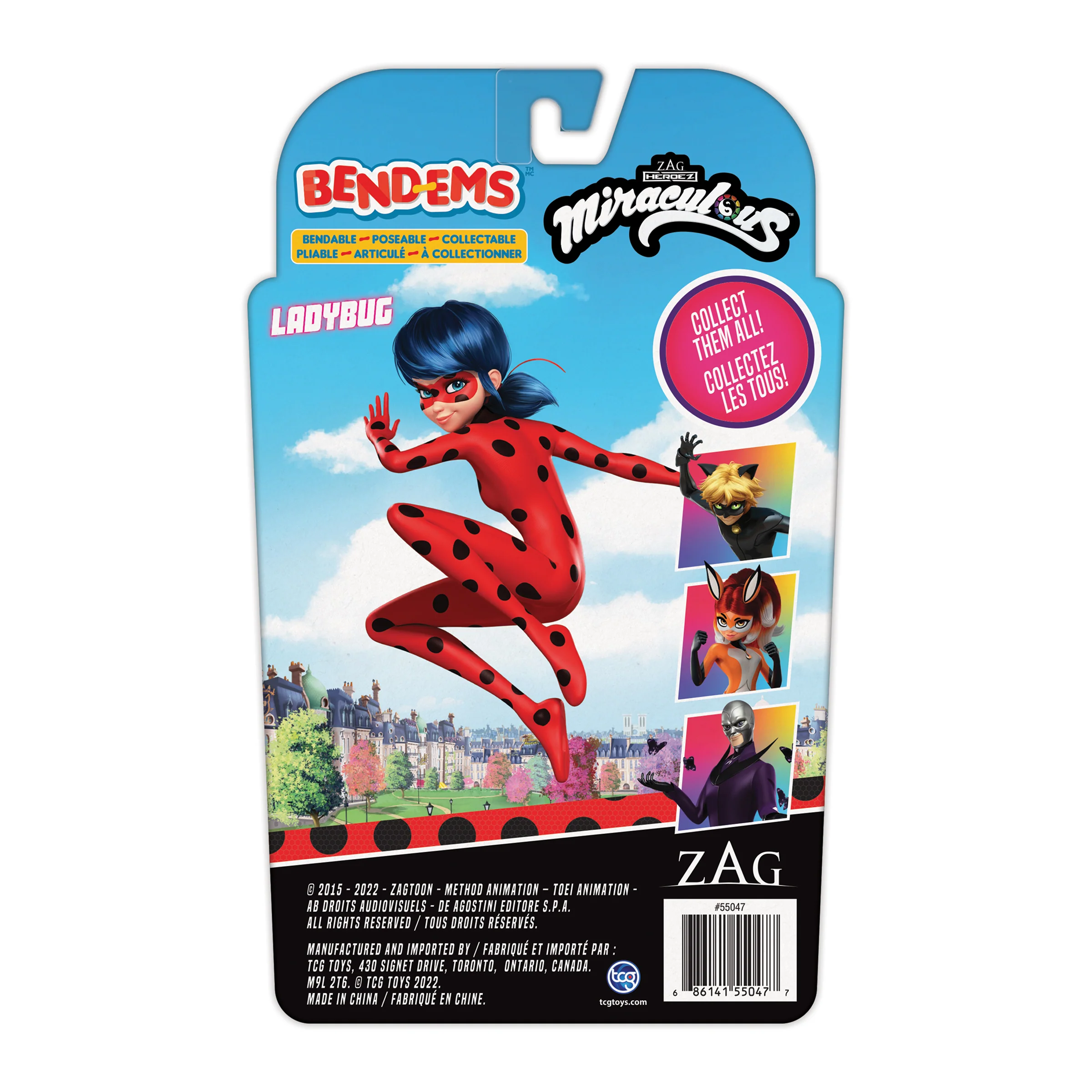 TCG Toys Miraculous Ladybug Bend-Ems Action Figure - Image 3